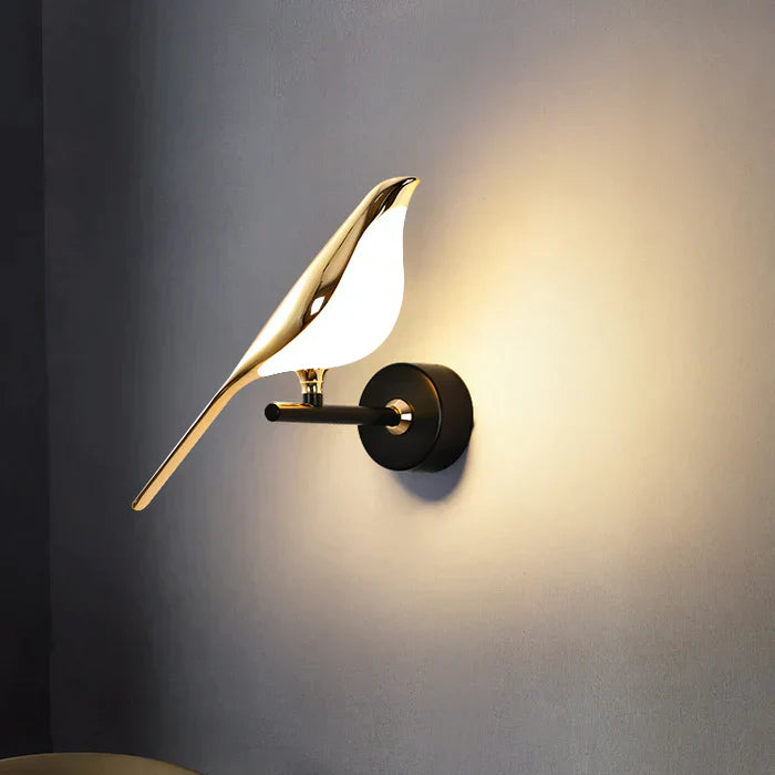 Applique Murale Moderne en Forme d'Oiseaux - Éclairage Design et Élégant