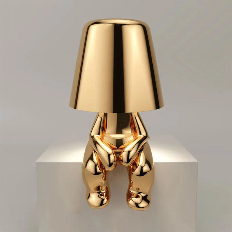 Lampe de table élégante - Design moderne - Lumière blanche chaude - Décoration d'intérieur