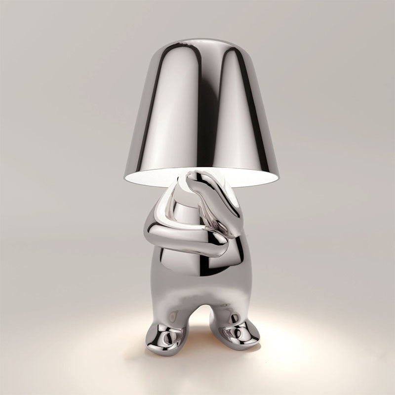 Lampe de table élégante - Design moderne - Lumière blanche chaude - Décoration d'intérieur