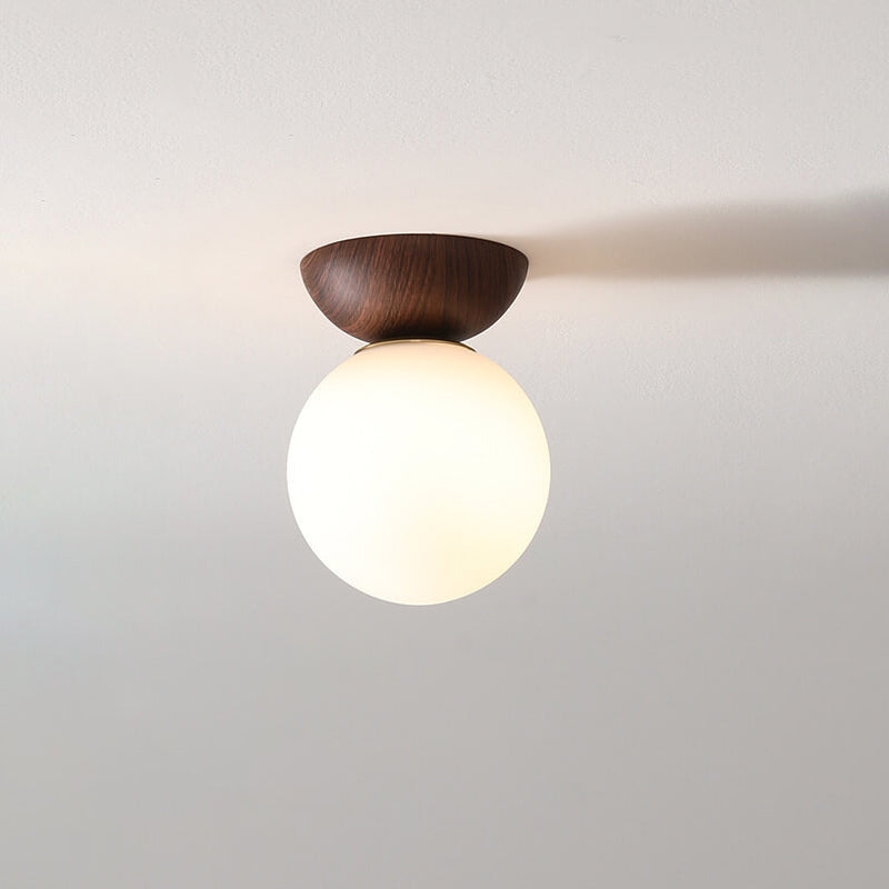 Plafonnier japonais en bois - Éclairage élégant et zen pour votre intérieur