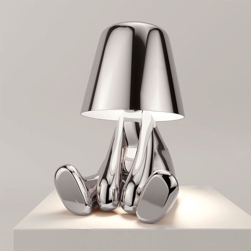Lampe de table élégante - Design moderne - Lumière blanche chaude - Décoration d'intérieur