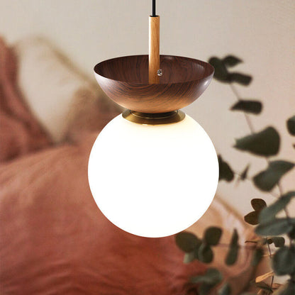 Plafonnier japonais en bois - Éclairage élégant et zen pour votre intérieur