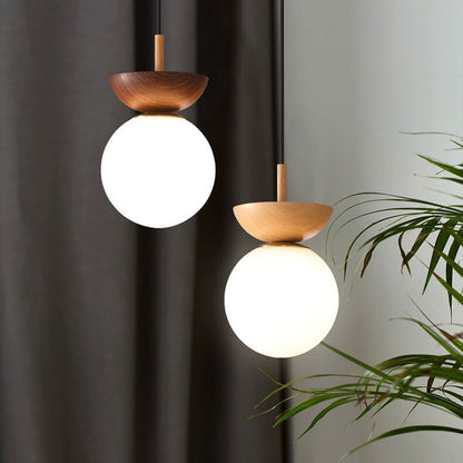 Plafonnier japonais en bois - Éclairage élégant et zen pour votre intérieur