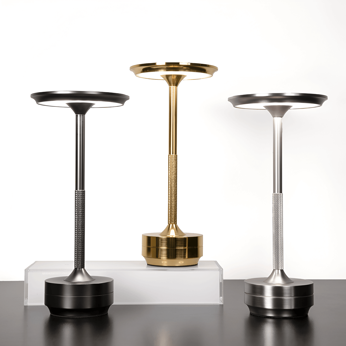 Lampe de table - Sans fil et rechargeable - Eclairage LED d'ambiance
