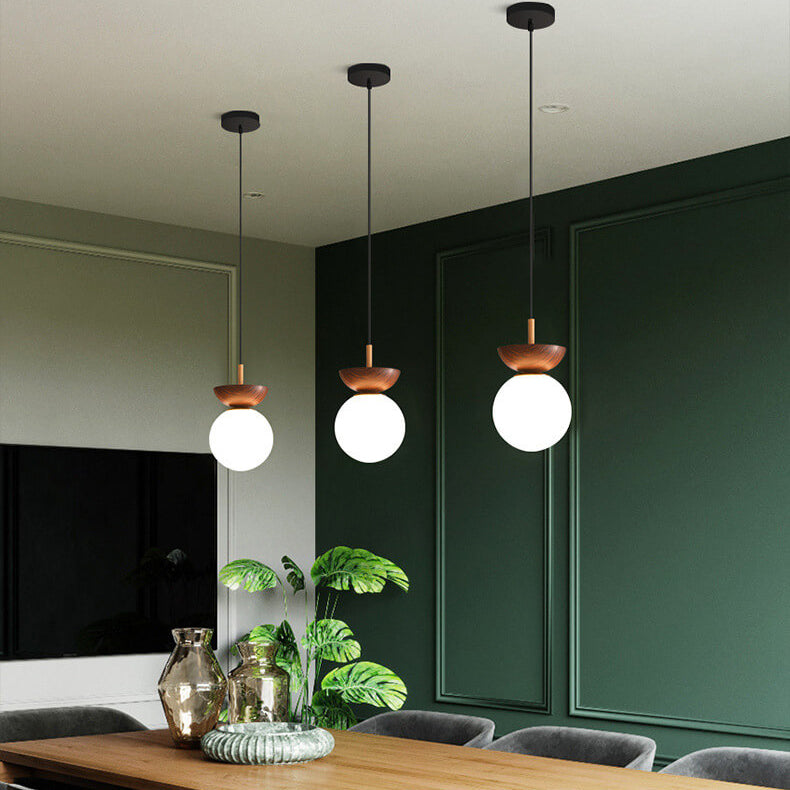Plafonnier japonais en bois - Éclairage élégant et zen pour votre intérieur