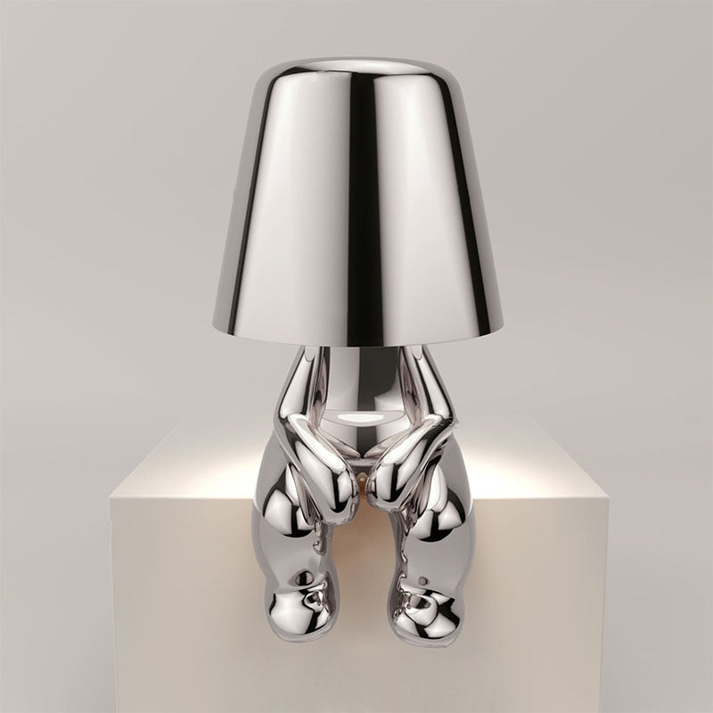 Lampe de table élégante - Design moderne - Lumière blanche chaude - Décoration d'intérieur