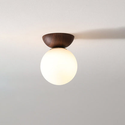 Plafonnier japonais en bois - Éclairage élégant et zen pour votre intérieur