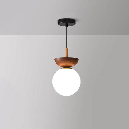 Plafonnier japonais en bois - Éclairage élégant et zen pour votre intérieur