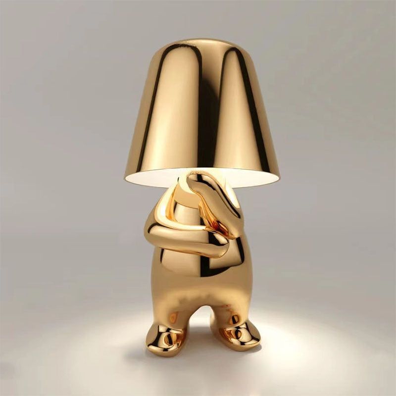 Lampe de table élégante - Design moderne - Lumière blanche chaude - Décoration d'intérieur