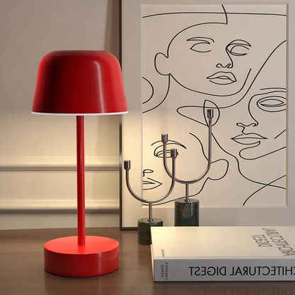 Lampe à poser - Design prismatique - Effet de flambée des couleurs