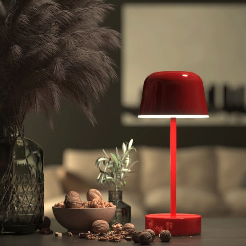 Lampe à poser - Design prismatique - Effet de flambée des couleurs